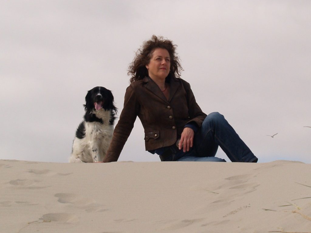 Gerda met hond